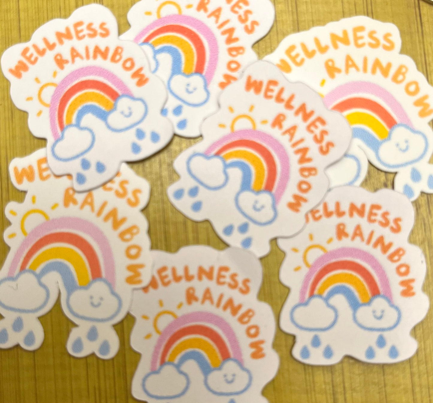 Stickers, Wellness Rainbow