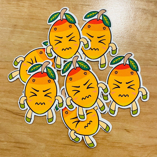 Sticker, Mad Mango