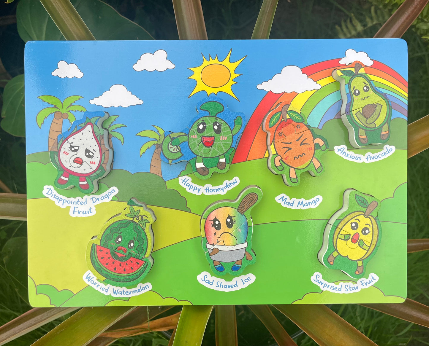 Emotions Fruit Puzzle